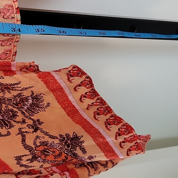 💥ANGIE Boho Chic Paisley Open Front Kimono Cardigan - Picture 5 of 5